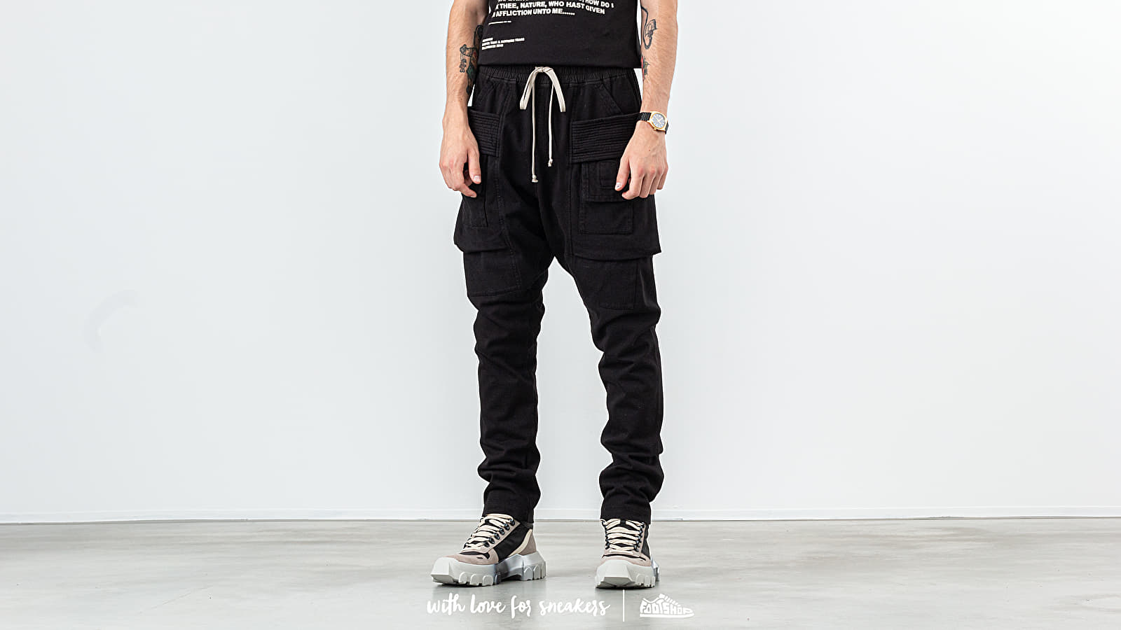 Rick owens drkshdw creatch cargo pants online
