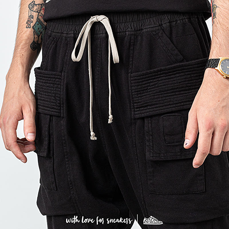 Pants Rick Owens DRKSHDW Creatch Cargo Pants Black (DU19F6376 09