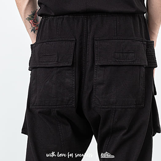 Pants Rick Owens DRKSHDW Creatch Cargo Pants Black | Footshop
