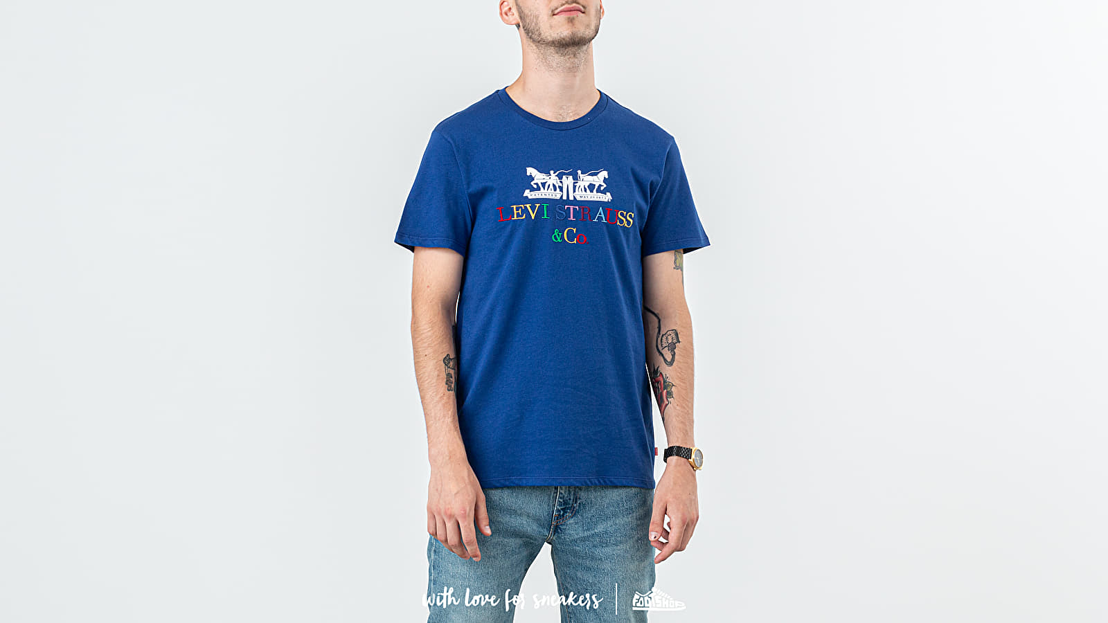 T-Shirts Levi's® 2horse Graphic Tee Blue