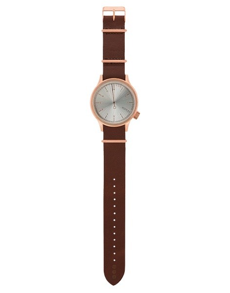 Watches Komono One Watch Mahogany
