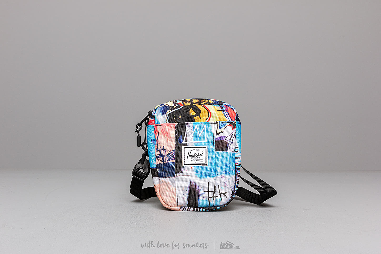 Bandoleras Herschel Supply Co. x Jean-Michel Basquiat Cruz Crossbody Bag Multicolor