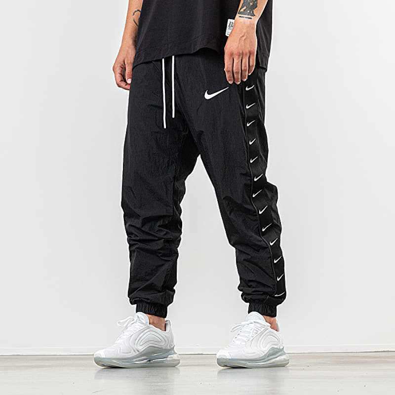 Pants Nike Sportswear Swoosh Woven Pants Black/ White (CD0421-010