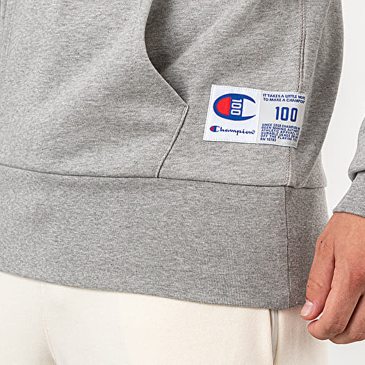 Hoodies and sweatshirts Champion 100th Aniversary Hoodie Grey Footshop