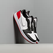Jordan women's air jordan retro low sales slip trainer white / red / black