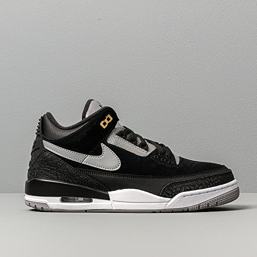 Men s shoes Air Jordan 3 Retro Th Black Cement Grey Metallic Gold Footshop