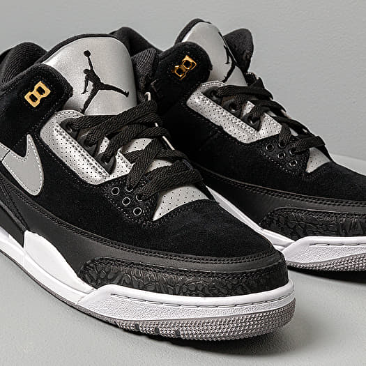 Jordan 3 black cement grey metallic gold cheap