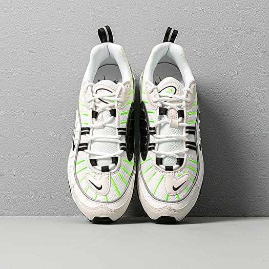 nike air max 98 summit white black phantom