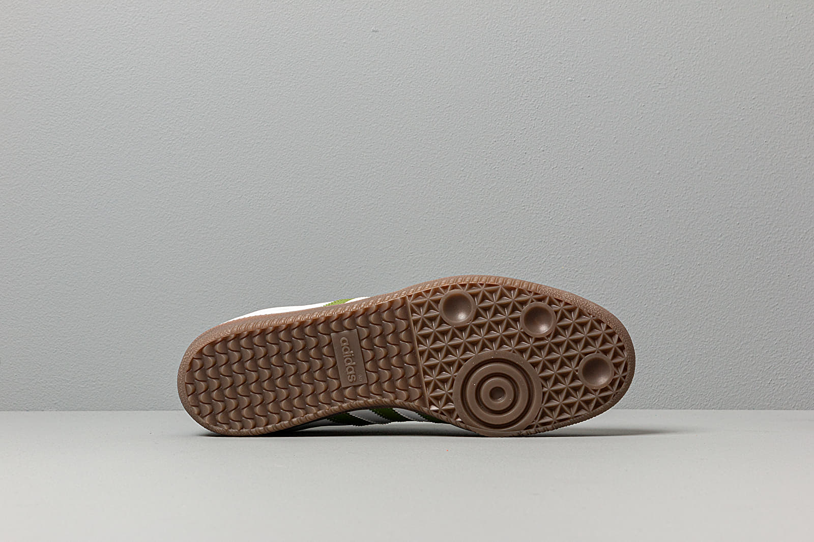 Scarpe uomo adidas Samba OG Ftw White/ Tech Olive/ Light Brown