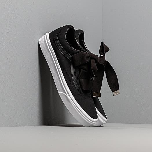 Vans old skool hotsell herringbone lace black white