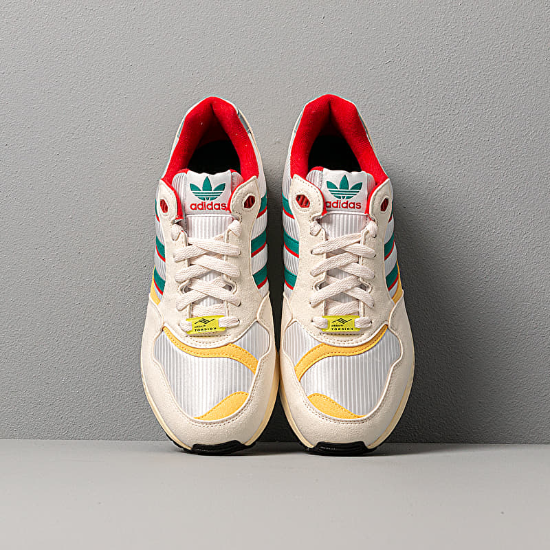 Herenschoenen adidas ZX 6000 S Cream White/ Scarlet/ Shock Yellow