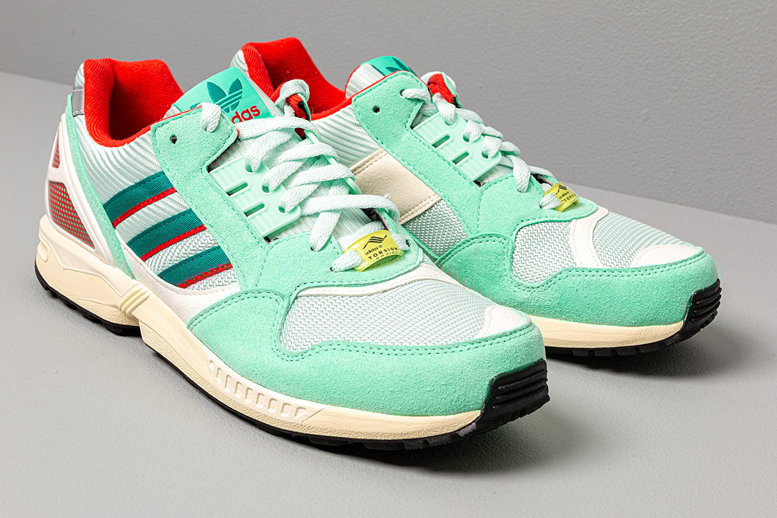 Men's shoes adidas ZX 9000 S Mist Sun/ Scarlet/ Shock Yellow | Footshop