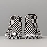 All over on sale checkerboard vans