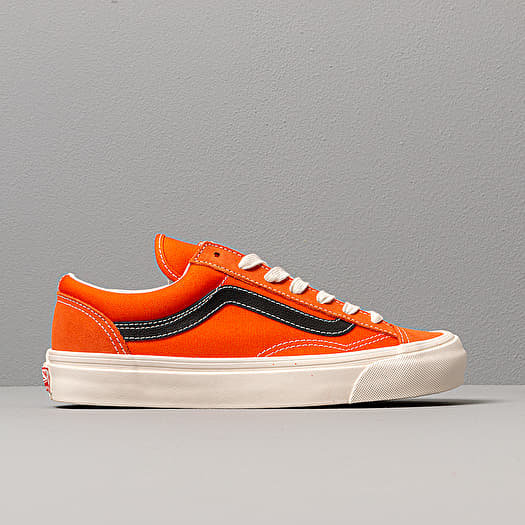 Vans clearance orange black
