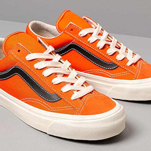 Vans orange sneakers outlet