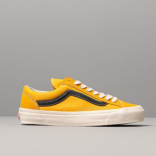 Men's shoes Vans Og Style 36 Lx (Suede/Canvas) Off White/ Yellow