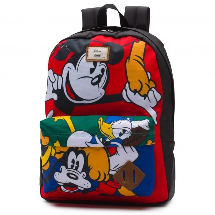 Vans old skool mickey mouse backpack top