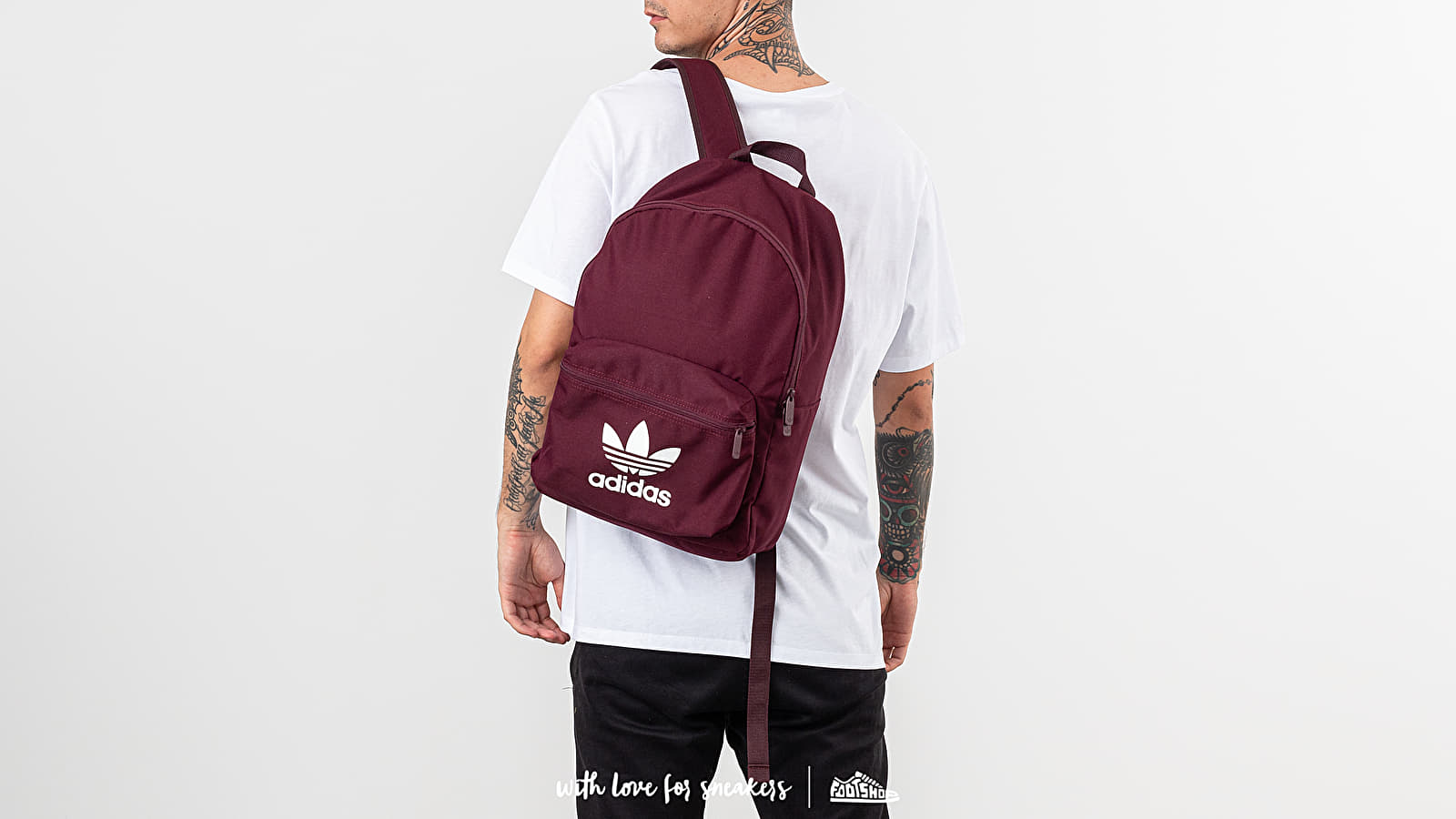 Раници adidas Classic Backpack Maroon