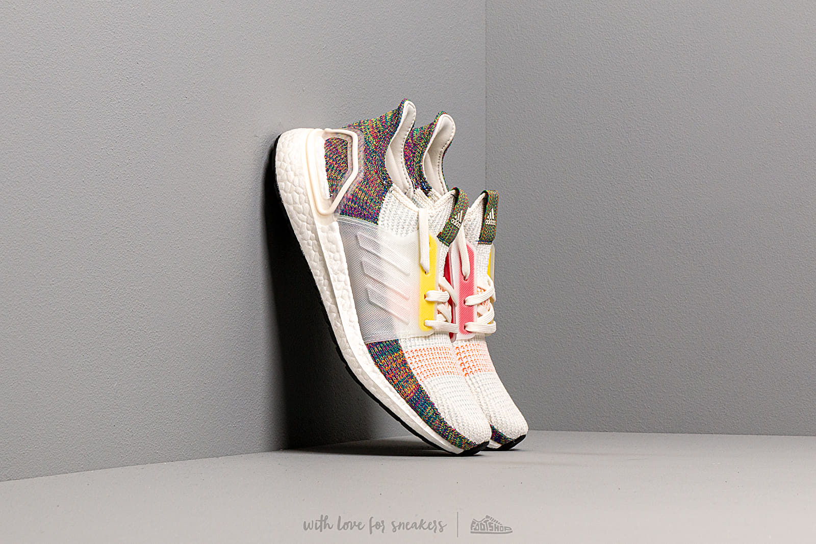 Men s shoes adidas Ultraboost 19 PRIDE Running White Scarlet