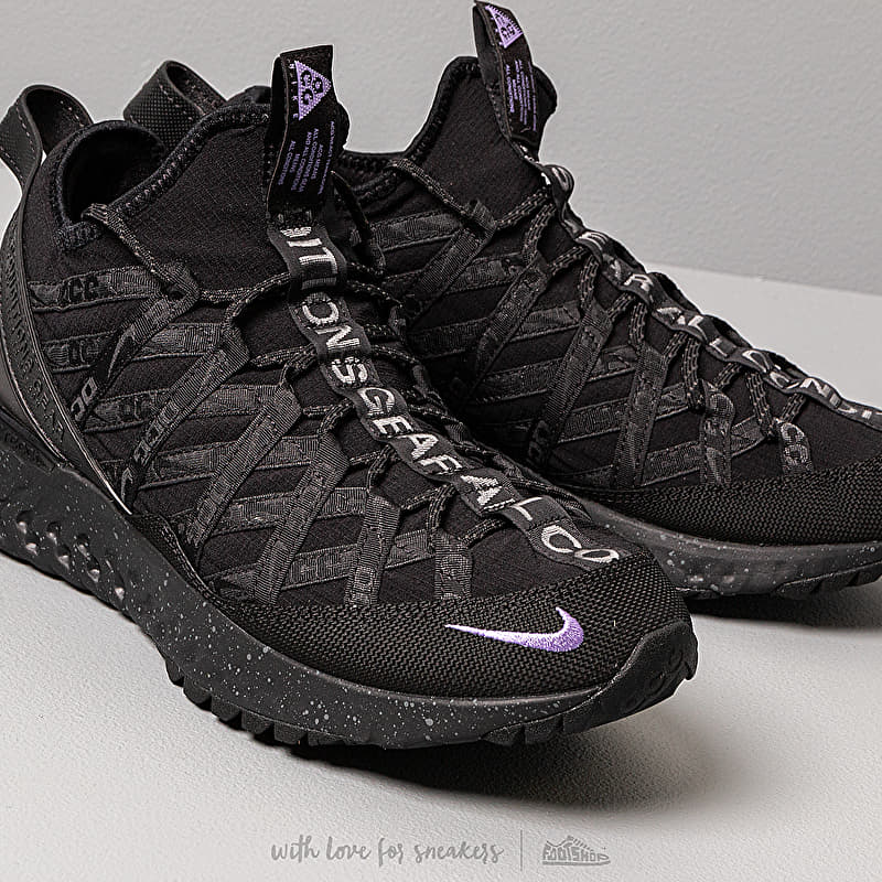 Nike Acg React Terra Gobe Black/ Space Purple-Anthracite | Footshop