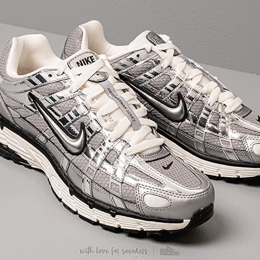 Chaussures et baskets homme Nike P-6000 Metallic Silver/ Metallic Silver-Sail  | Footshop