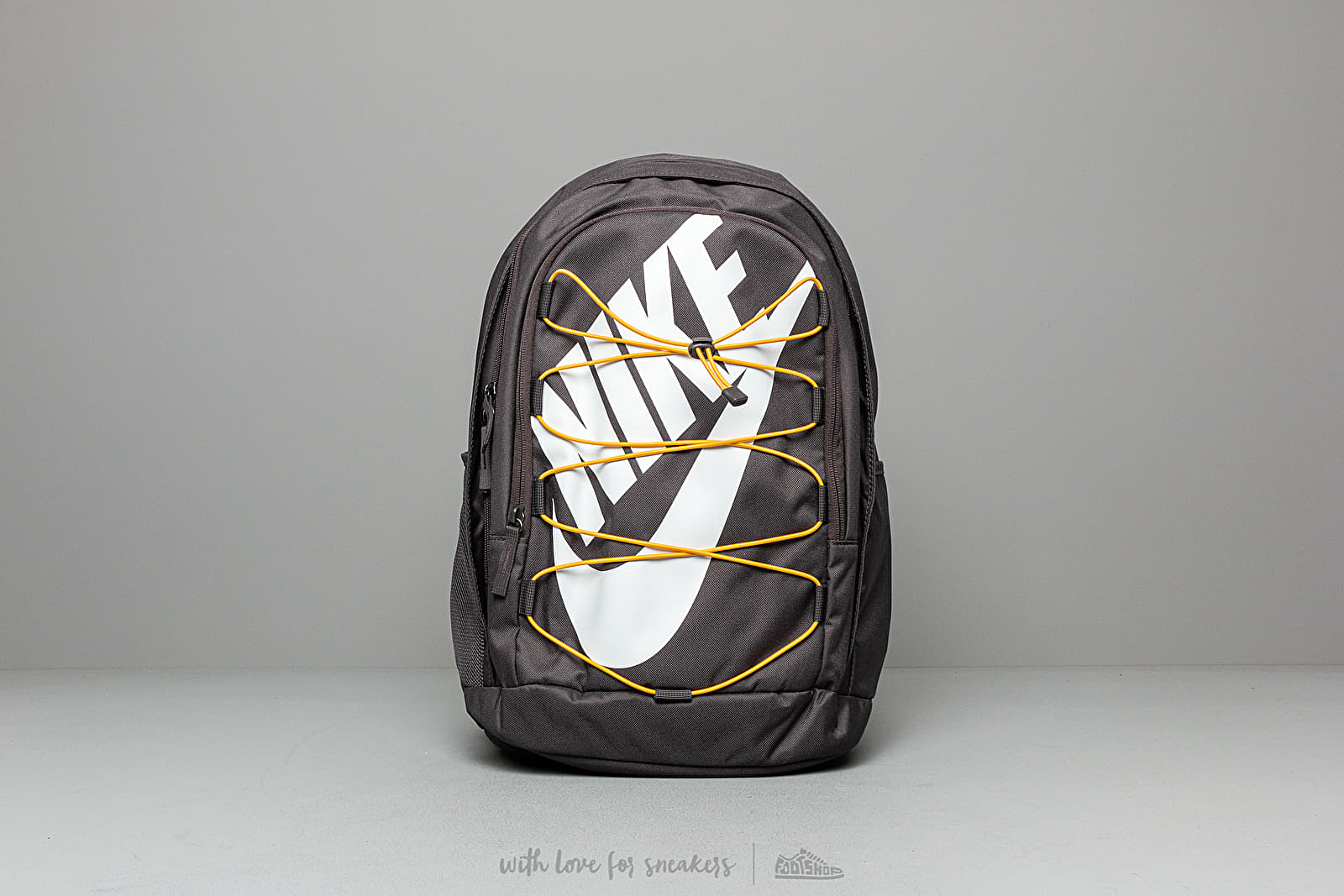 Kuprinės Nike Hayward Backpack Thunder Grey/ University Gold/ White