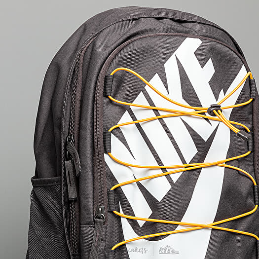 grey and yellow nike backpack