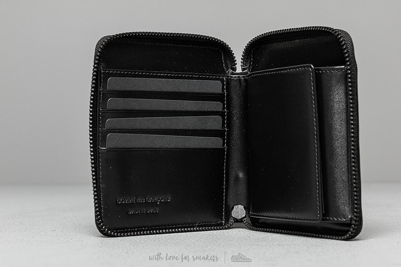 Wallets Comme des Garcons Wallet Very Black Footshop