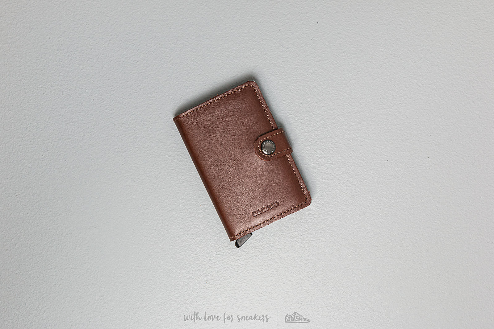 Peňaženky SECRID Miniwallet Original Dark Brown