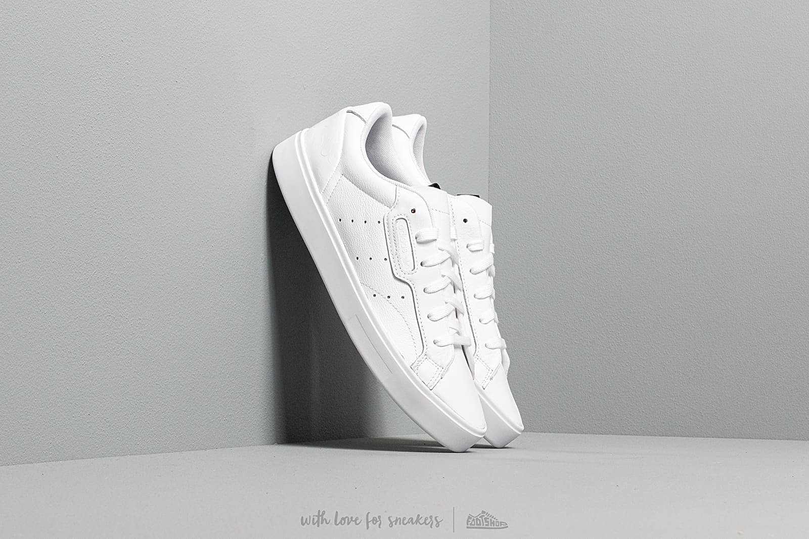 Dámske topánky a tenisky adidas Sleek W Ftw White/ Crystal White/ Core Black
