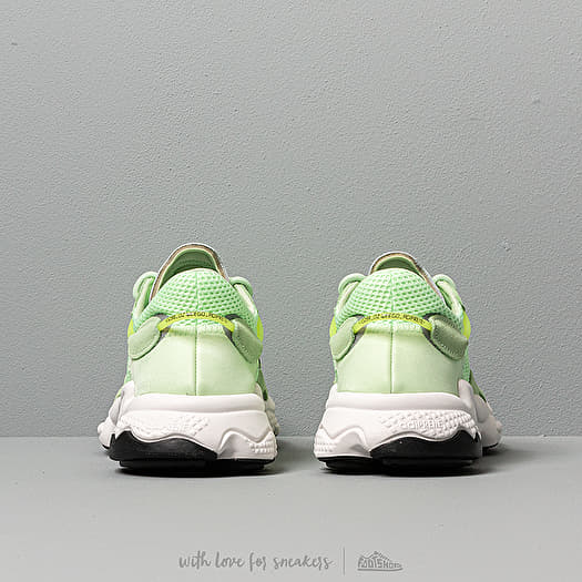 Men s shoes adidas Ozweego Glow Green Core Black Solar Yellow