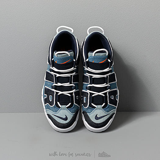 Men s shoes Nike Air More Uptempo 96 QS White Obsidian Total Orange Footshop