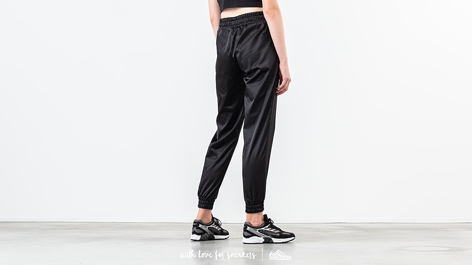 Pants and jeans Nike Sportswear Air Track Satin Pants Black Footshop