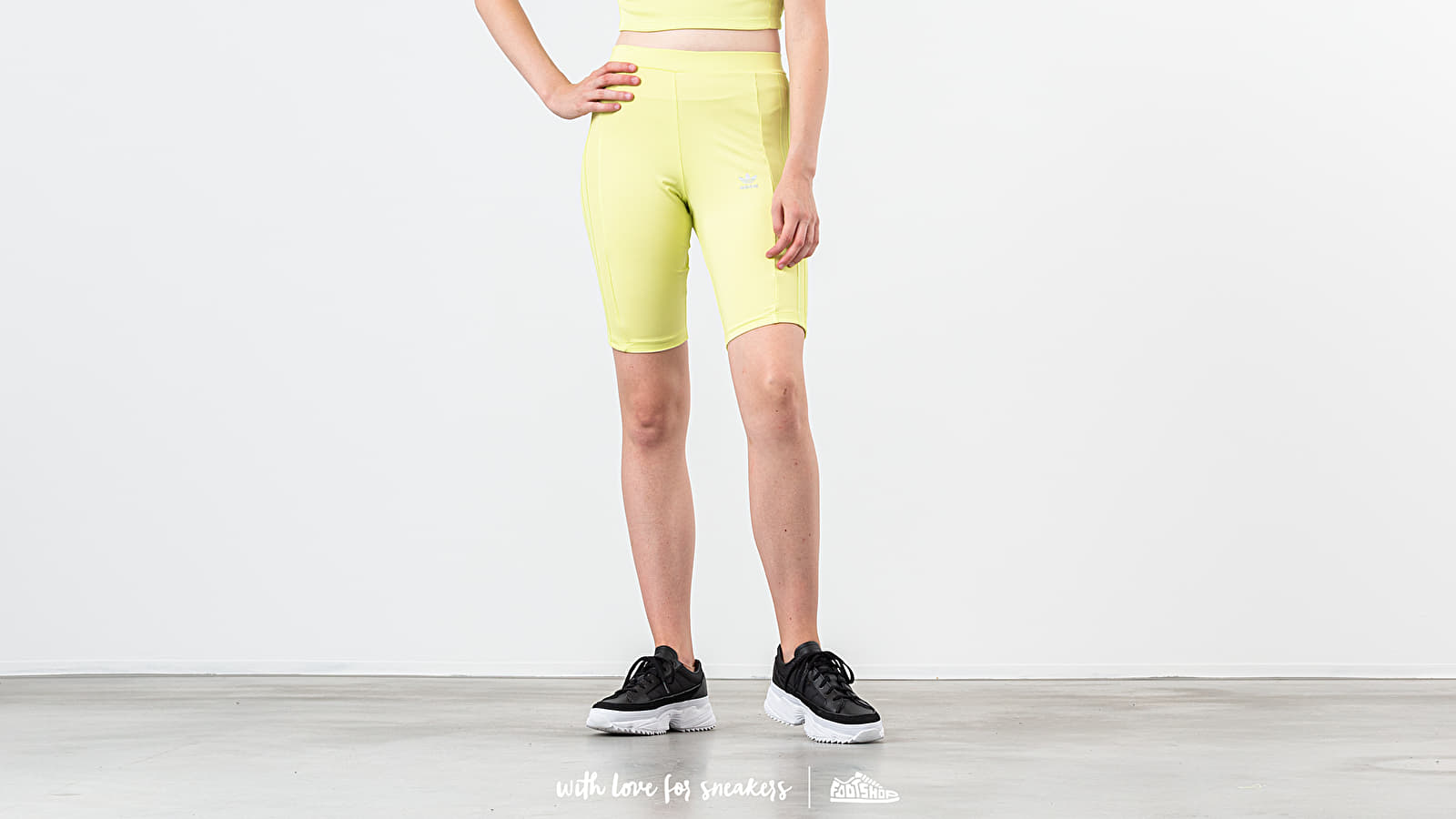 Kratke hlače adidas Cycling Shorts Semi Frozen Yellow