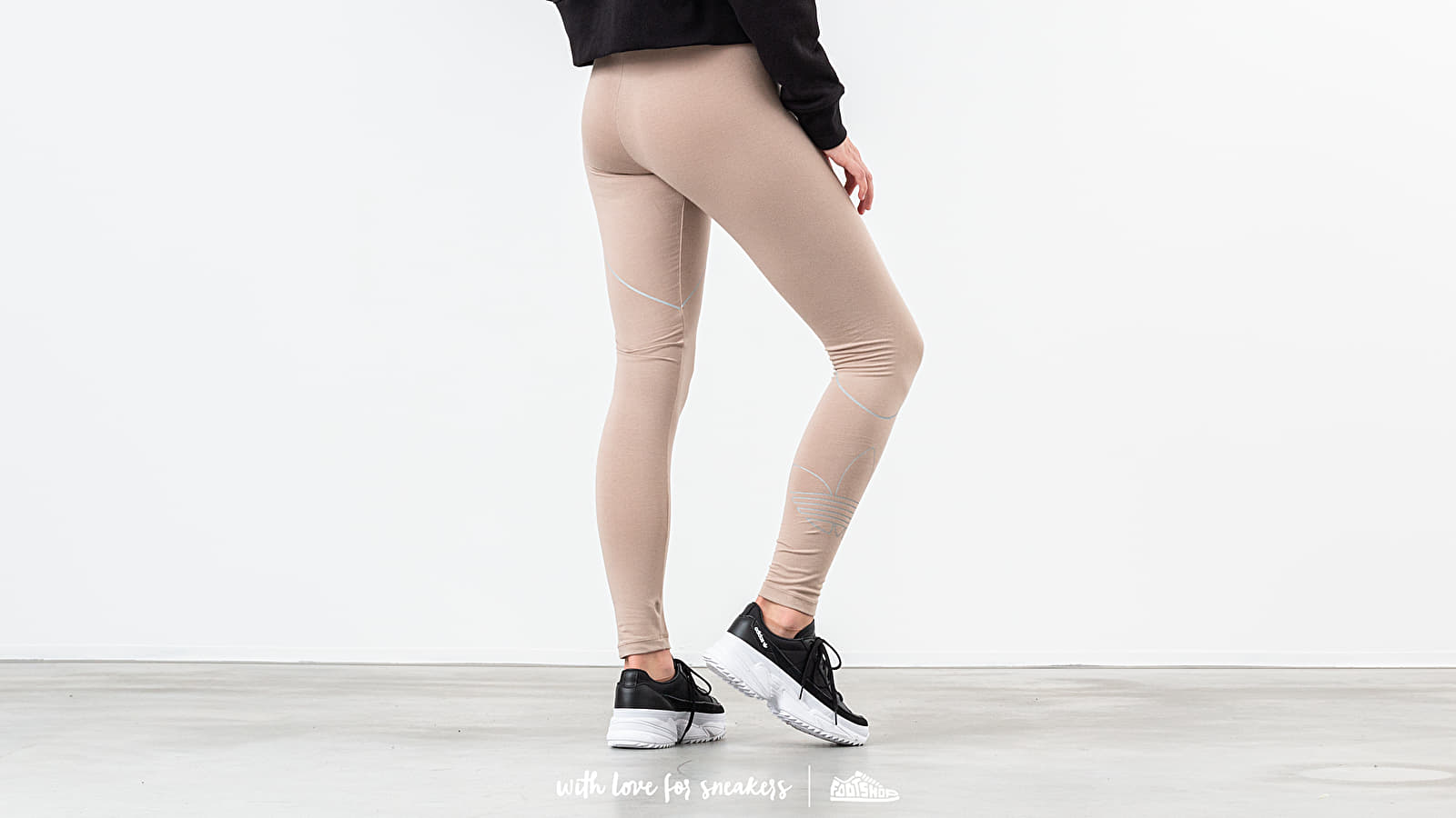 Pants adidas Tights Trace Khaki