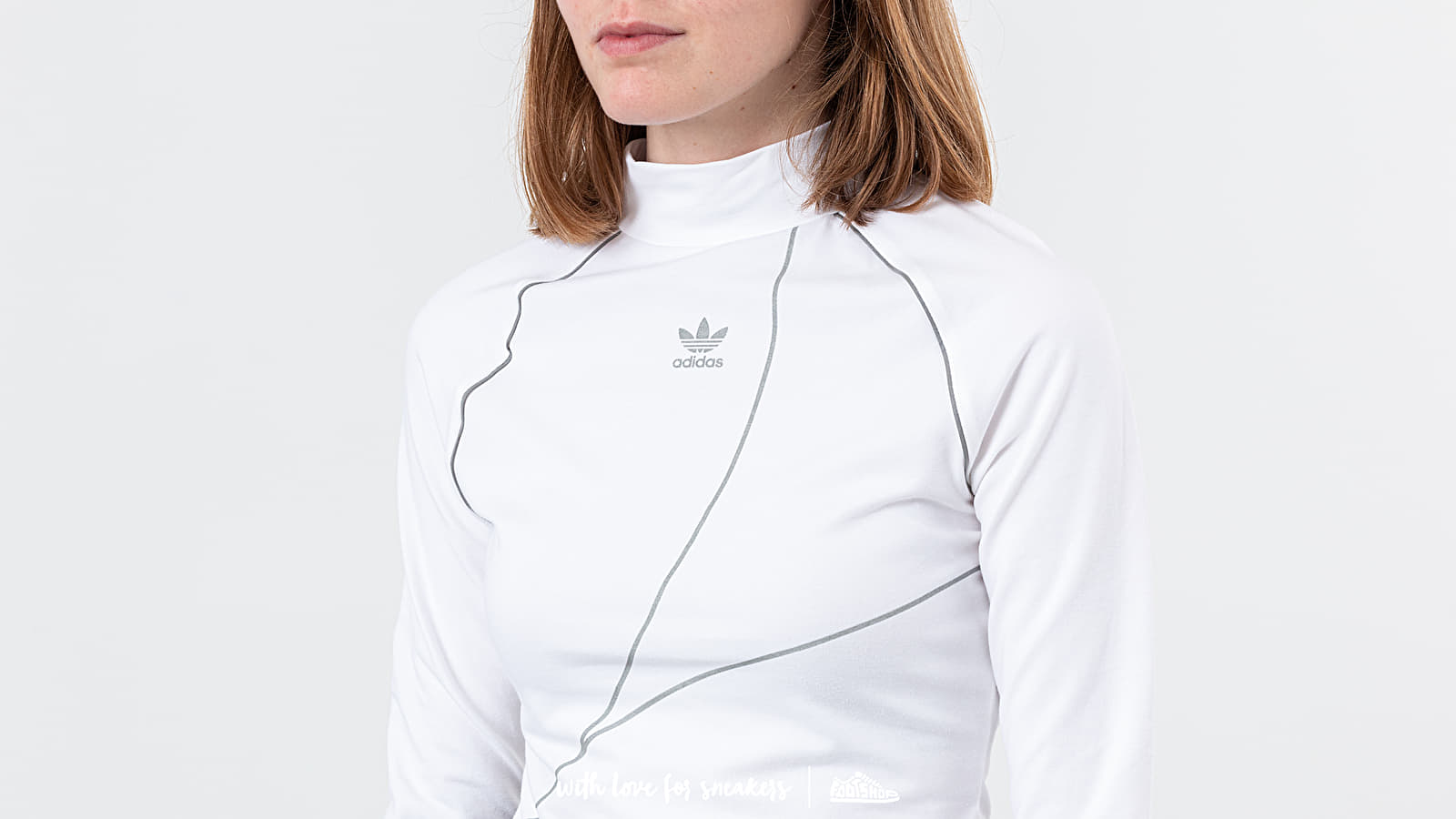 Tricouri  adidas Long Sleeve Tee White