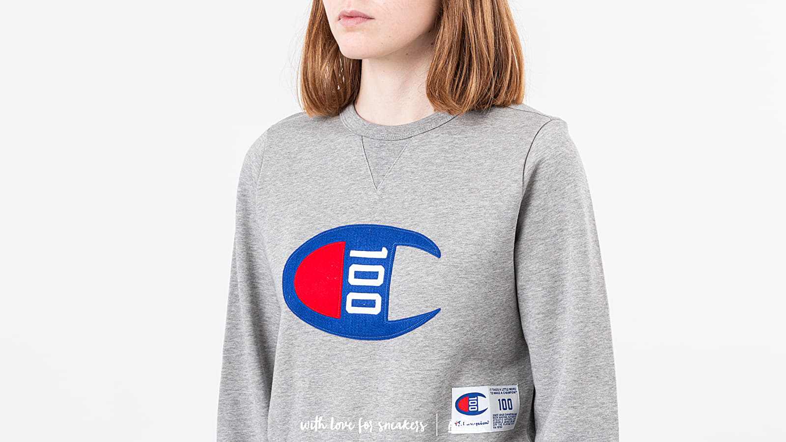 Champion 100 sweatshirt deals