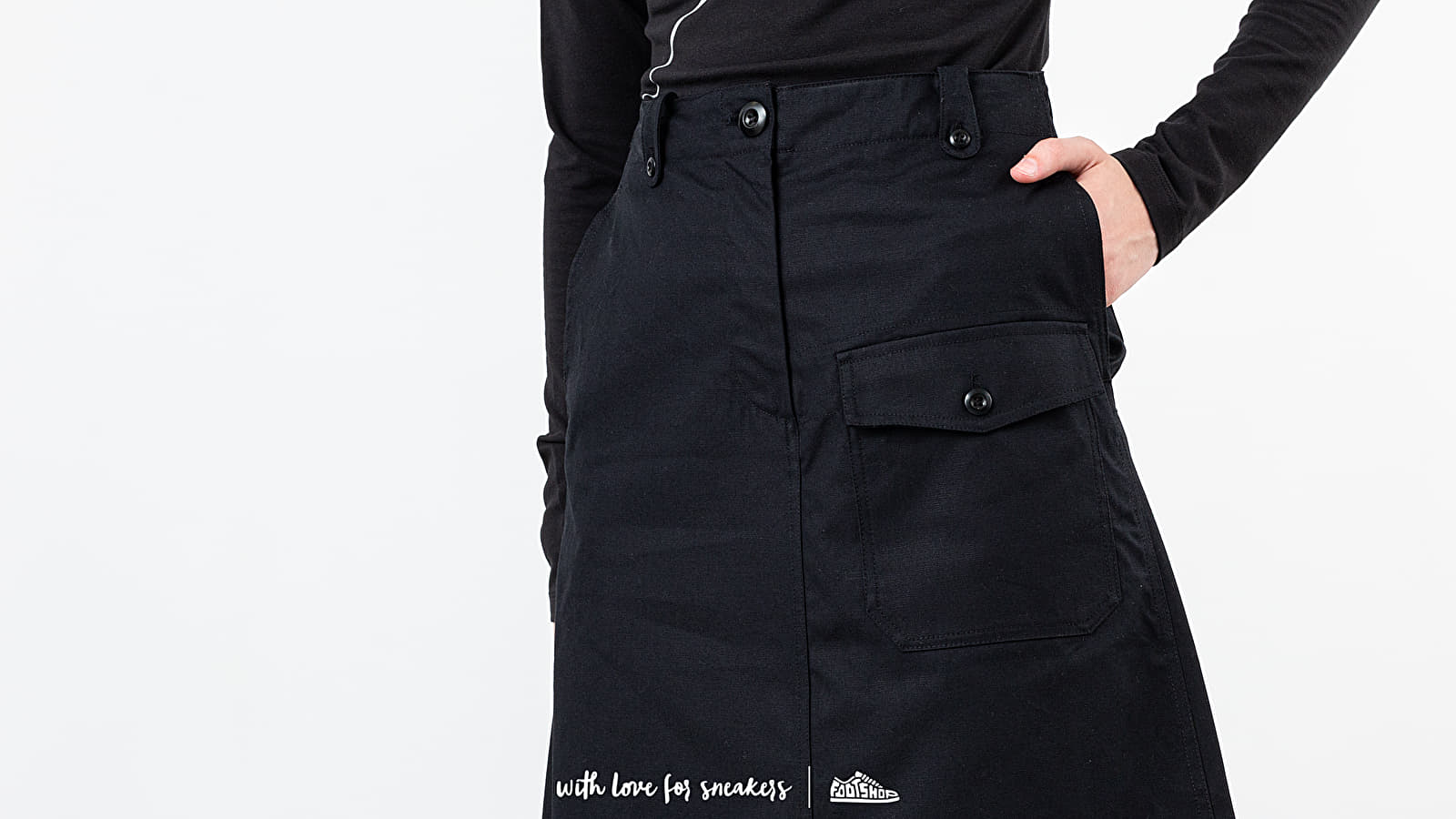 Röcke WOOD WOOD Runa Skirt Black