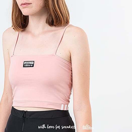 pink adidas tank top