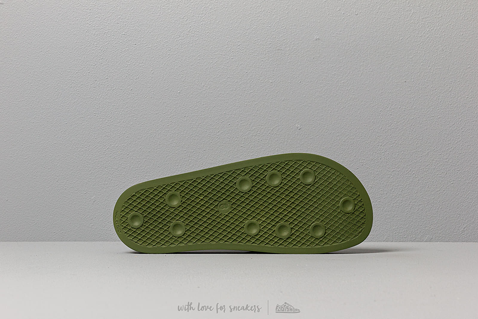 Scarpe uomo adidas Adilette Tech Olive/ Ftw White/ Tech Olive
