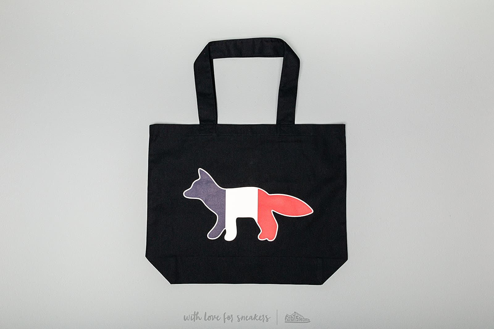 Bags & backpacks MAISON KITSUNÉ Tricolor Tote Fox Bag Navy
