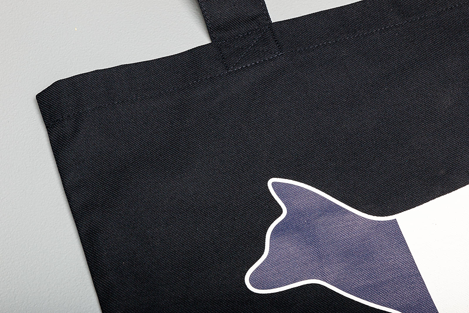 Bags & backpacks MAISON KITSUNÉ Tricolor Tote Fox Bag Navy