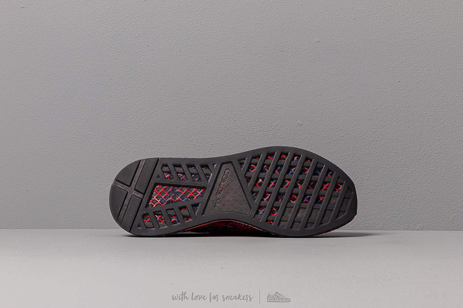 Men's shoes adidas Deerupt Runner Core Black/ Core Black/ Solar Red