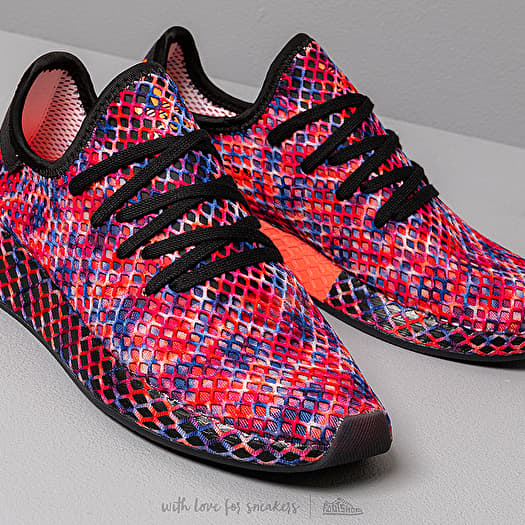 Men's shoes adidas Deerupt Runner Core Black/ Core Black/ Solar Red |  Footshop
