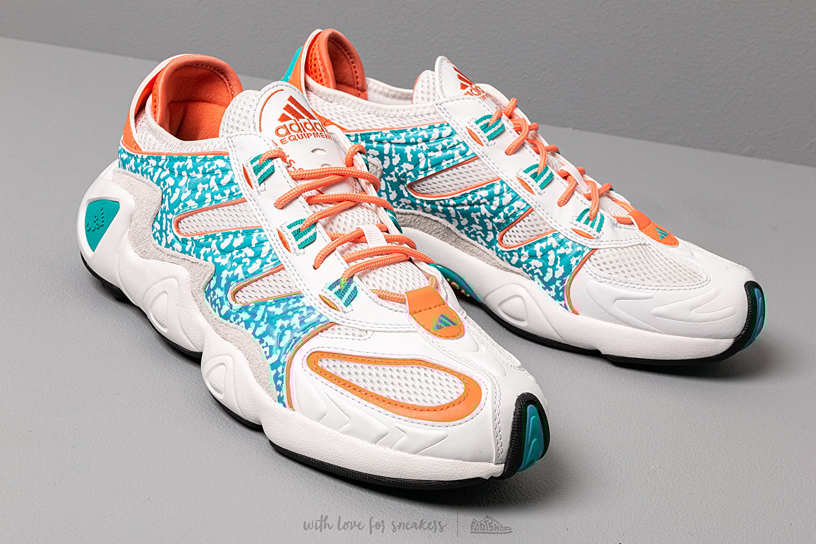 Adidas fyw s-97 hot sale white coral