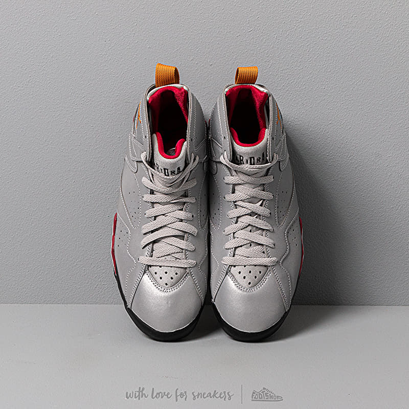Air Jordan 7 Retro Sp Reflect Silver/ Bronze-Cardinal Red-Black