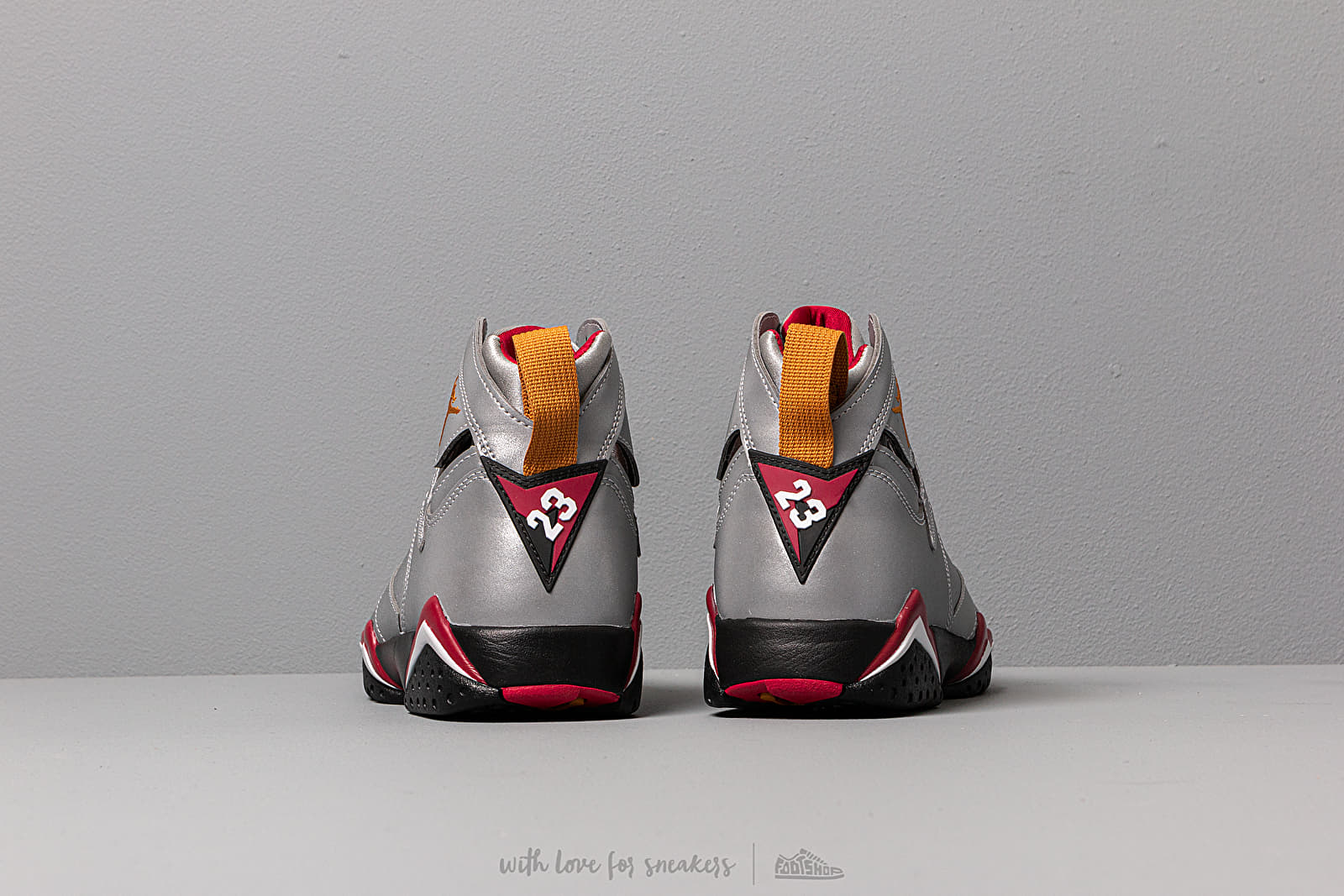 Männer Air Jordan 7 Retro Sp Reflect Silver/ Bronze-Cardinal Red-Black