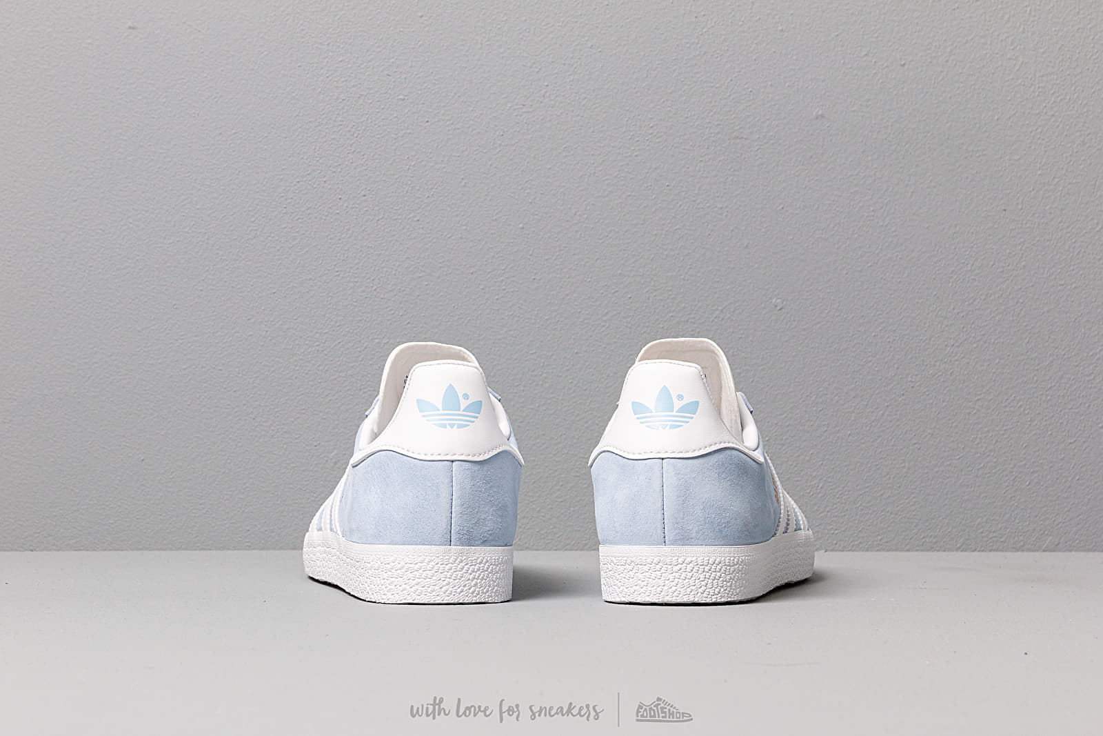 Sieviešu apavi adidas Gazelle W Glow Blue/ Ftw White/ Gold Metalic