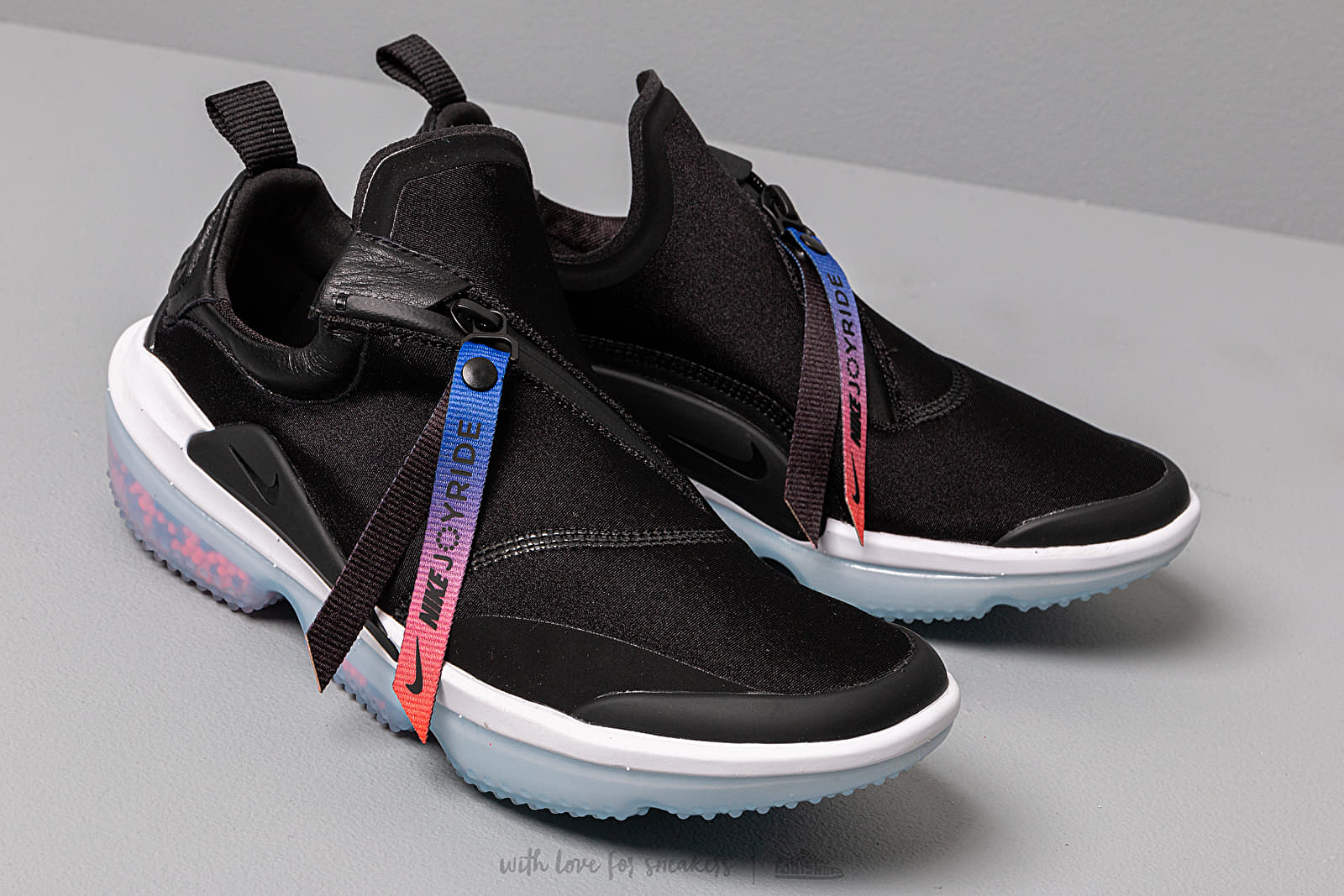 Zapatillas mujer Nike W Joyride Optik Black Black Racer Blue Total Crimson Footshop