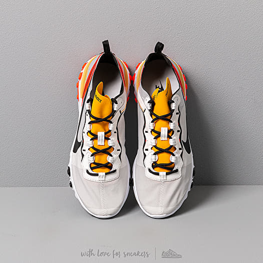 Men s shoes Nike React Element 55 White Black Bright Crimson Footshop